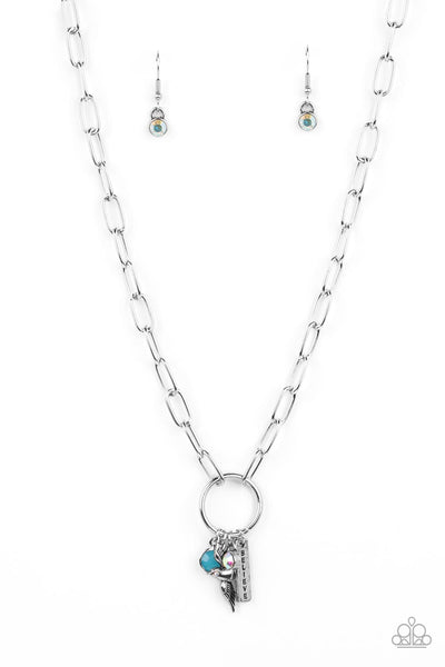 Paparazzi Inspired Songbird - Blue Necklace