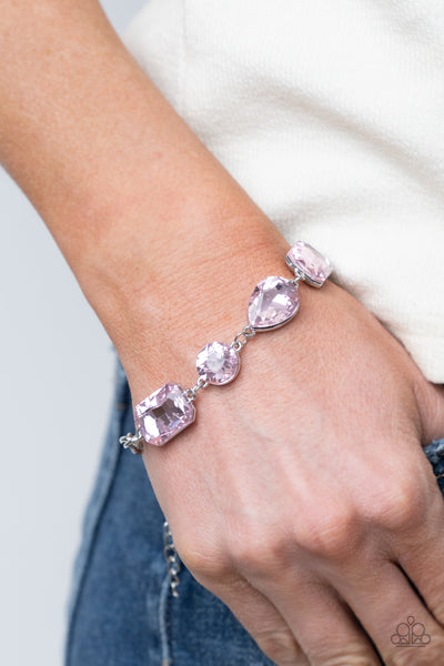 Paparazzi Cosmic Treasure Chest Pink Bracelet