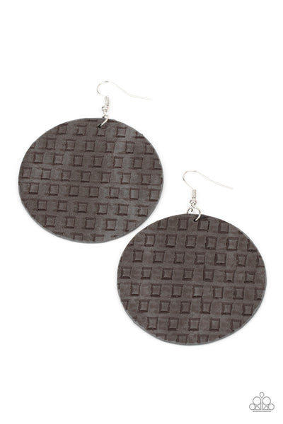 Paparazzi WEAVE Me Out Of It - Silver Earrings