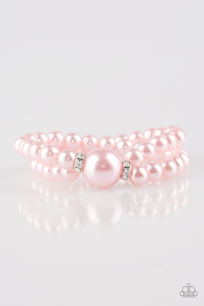 Paparazzi Romantic Redux - Pink Bracelet