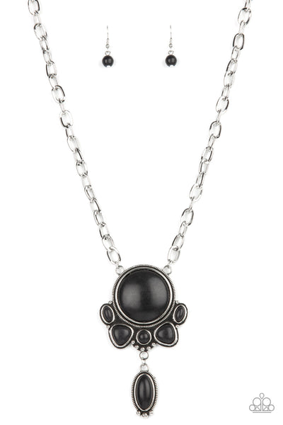 Paparazzi Geographically Gorgeous Black Necklace