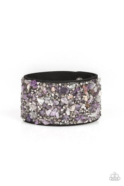 Paparazzi Crush Rush - Purple Bracelet