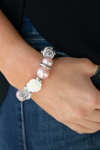 Paparazzi Here I Am - Pink Bracelet