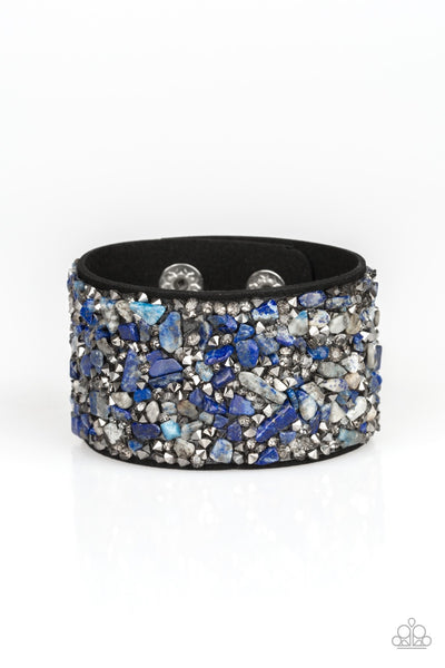 Paparazzi Crush Rush - Blue Bracelet