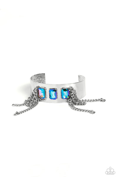 Paparazzi CHAIN Showers - UV Multi Cuff Bracelet