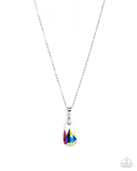 COMING SOON Paparazzi 
Optimized Opulence - Iridescent Multi Necklace