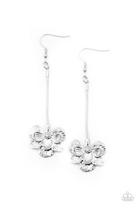 Paparazzi Opulently Orchid - Silver Earrings