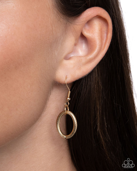 Paparazzi Industrial Intentions - Gold Necklace