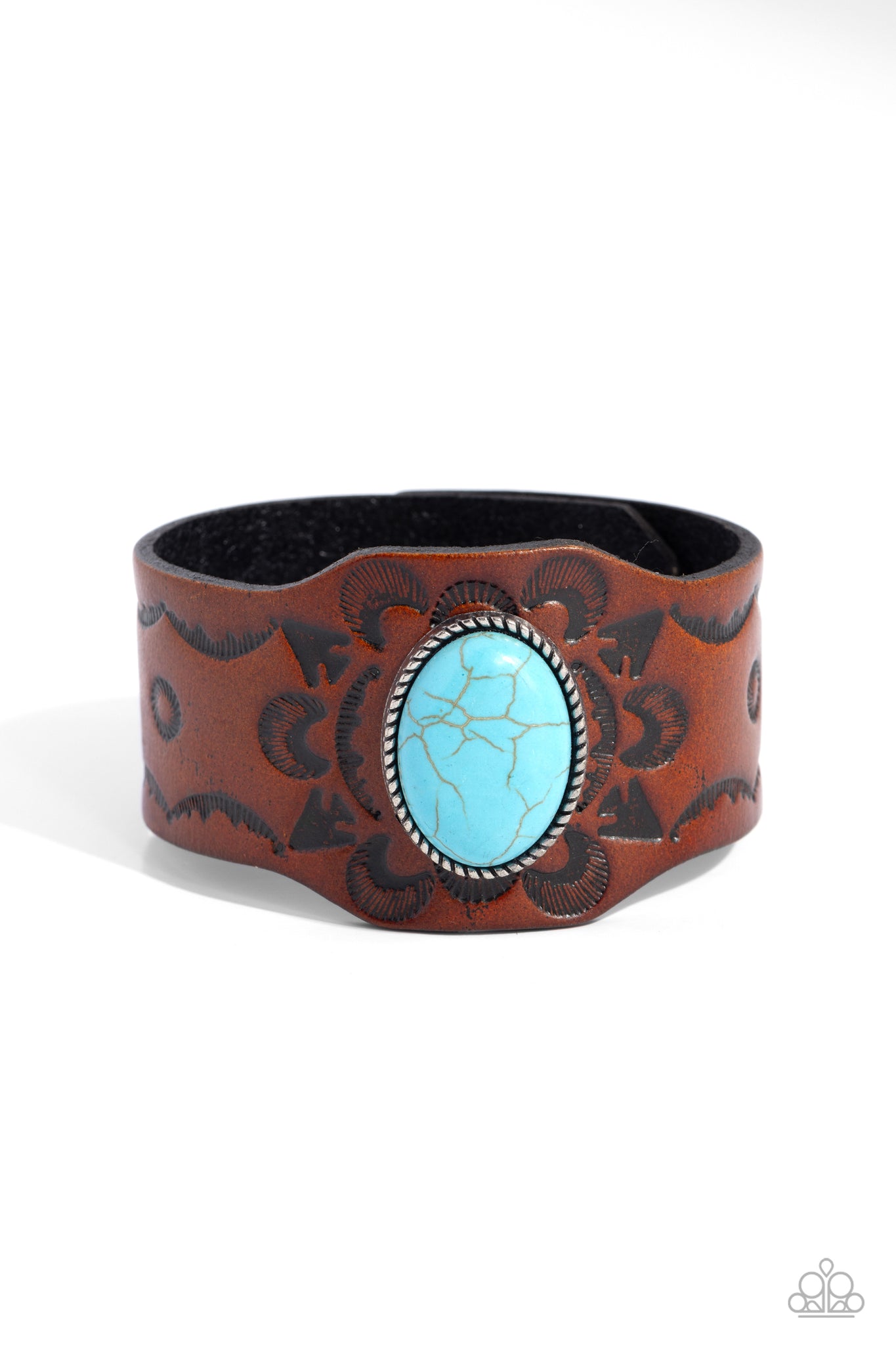 Paparazzi Badlands Rover - Blue Bracelet