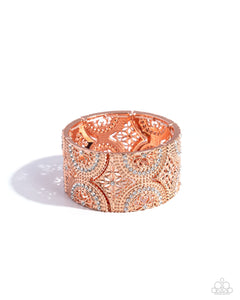COMING SOON Paparazzi Wheeling and Dealing - Copper Bracelet