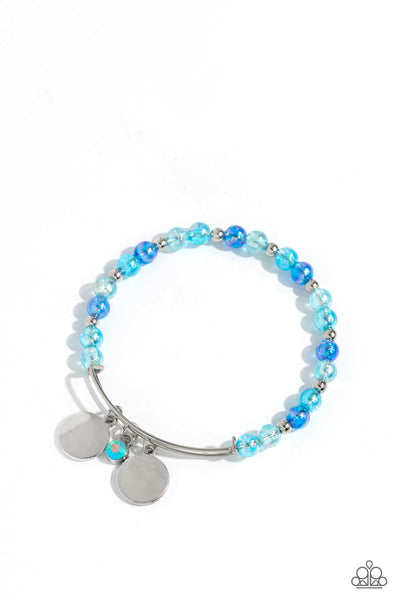 Paparazzi Bodacious Beacon - Blue Bracelet