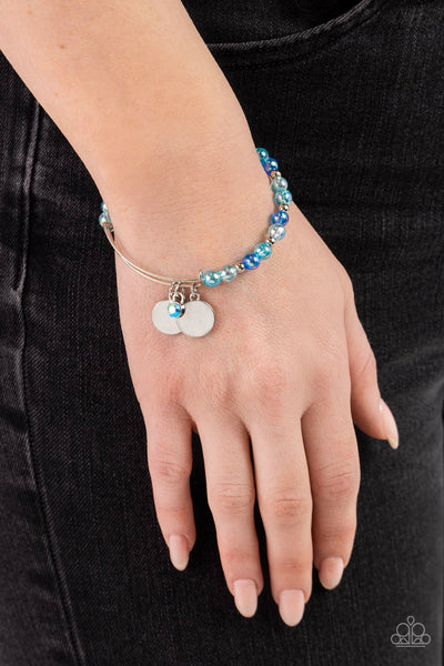 Paparazzi Bodacious Beacon - Blue Bracelet