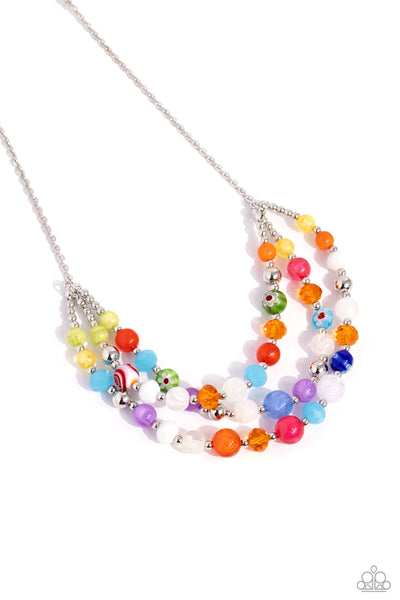 Paparazzi Summer Scope - Multi Necklace