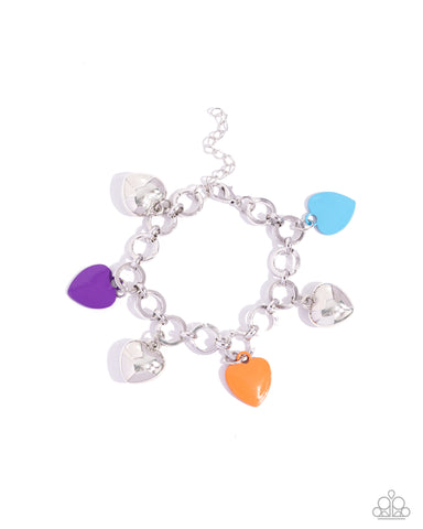 Paparazzi Whole Lotta Love - Heart Multi Bracelet