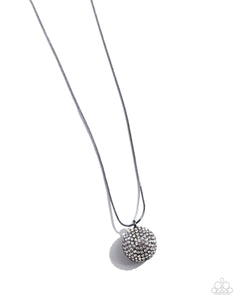 Paparazzi Bedazzled Bravado - Black Necklace