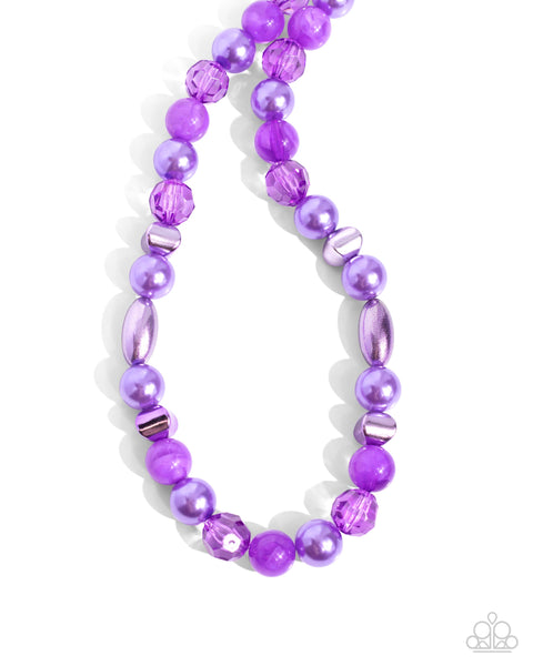 Paparazzi Plentiful Pearls - Purple Set