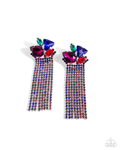 Paparazzi Blinding Blend - Multi Earrings