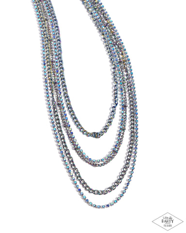 Paparazzi Dangerously Demure - Multi Necklace