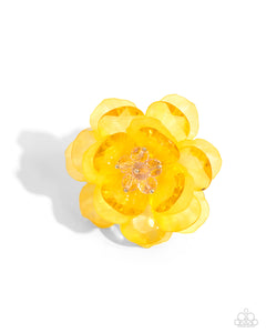 Paparazzi Petal Privilege - Yellow Ring