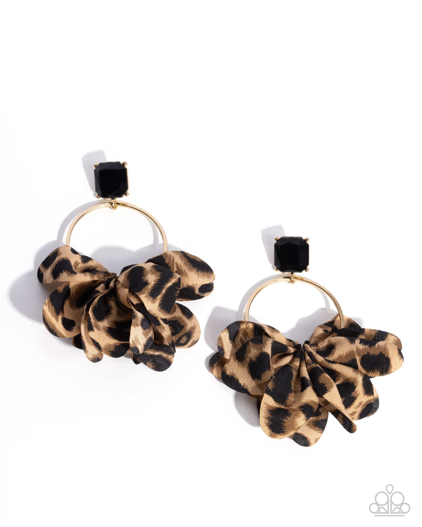 COMING SOON Charming Cheetah - Gold Earrings