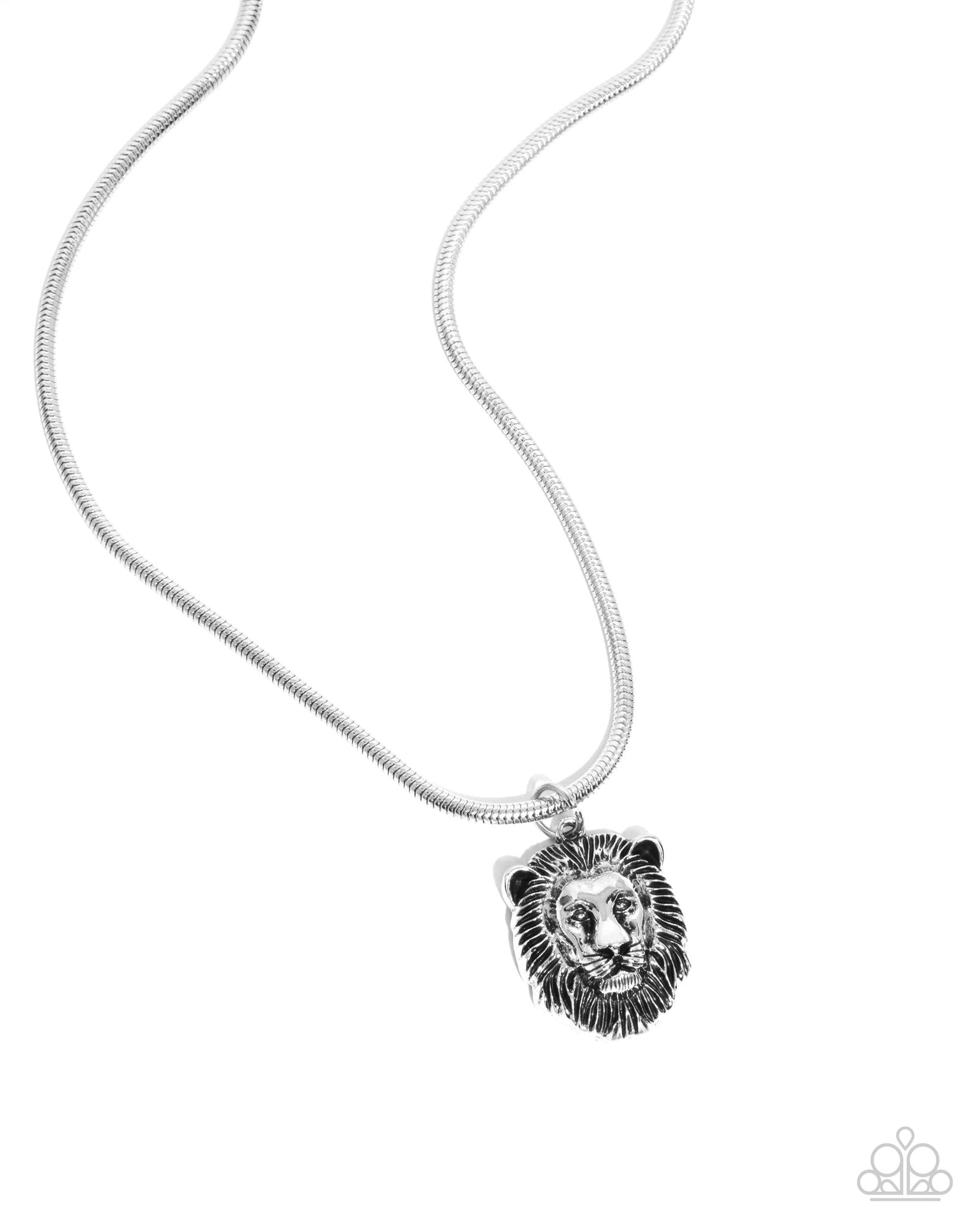 Paparazzi Leo Leader - Silver Urban Necklace