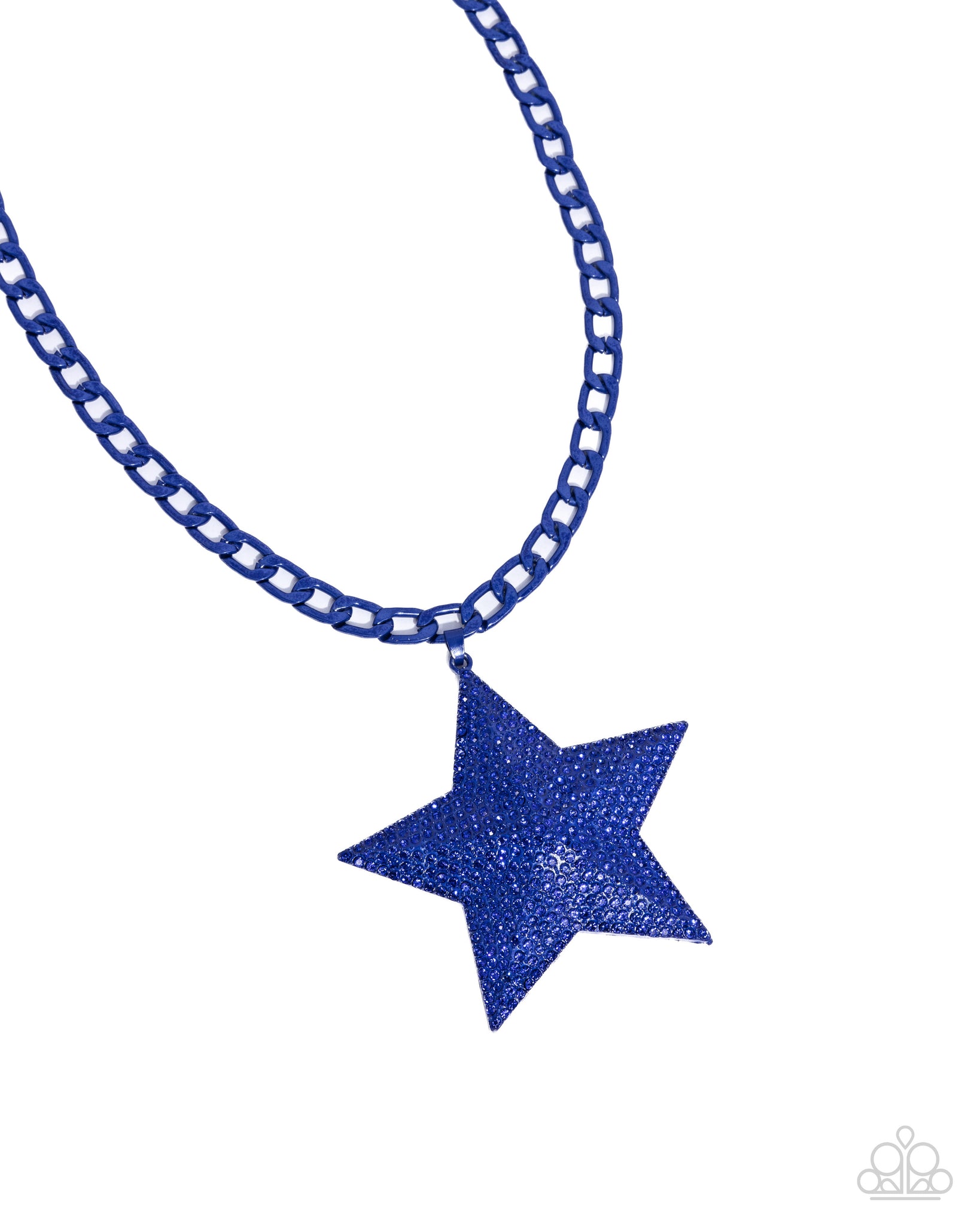 Paparazzi Stellar Selfie - Blue Necklace