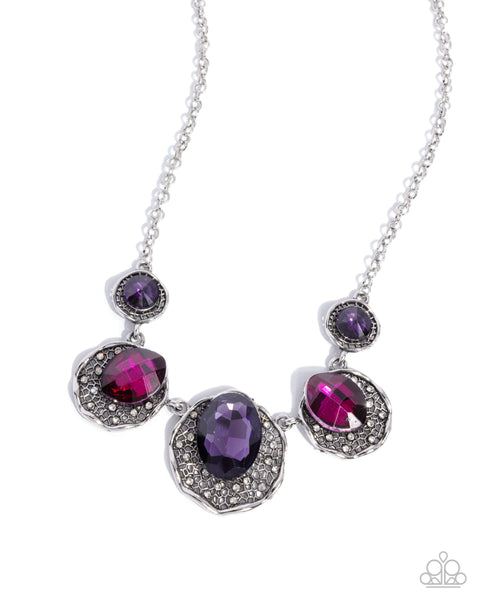 Paparazzi City Color - Purple Necklace