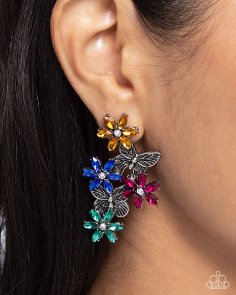 Paparazzi Aerial Award - Multi Earrings