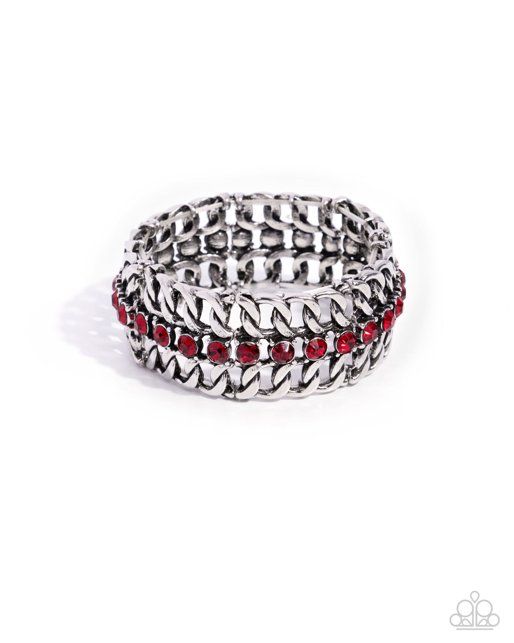 Paparazzi Secure Shimmer - Red Bracelet