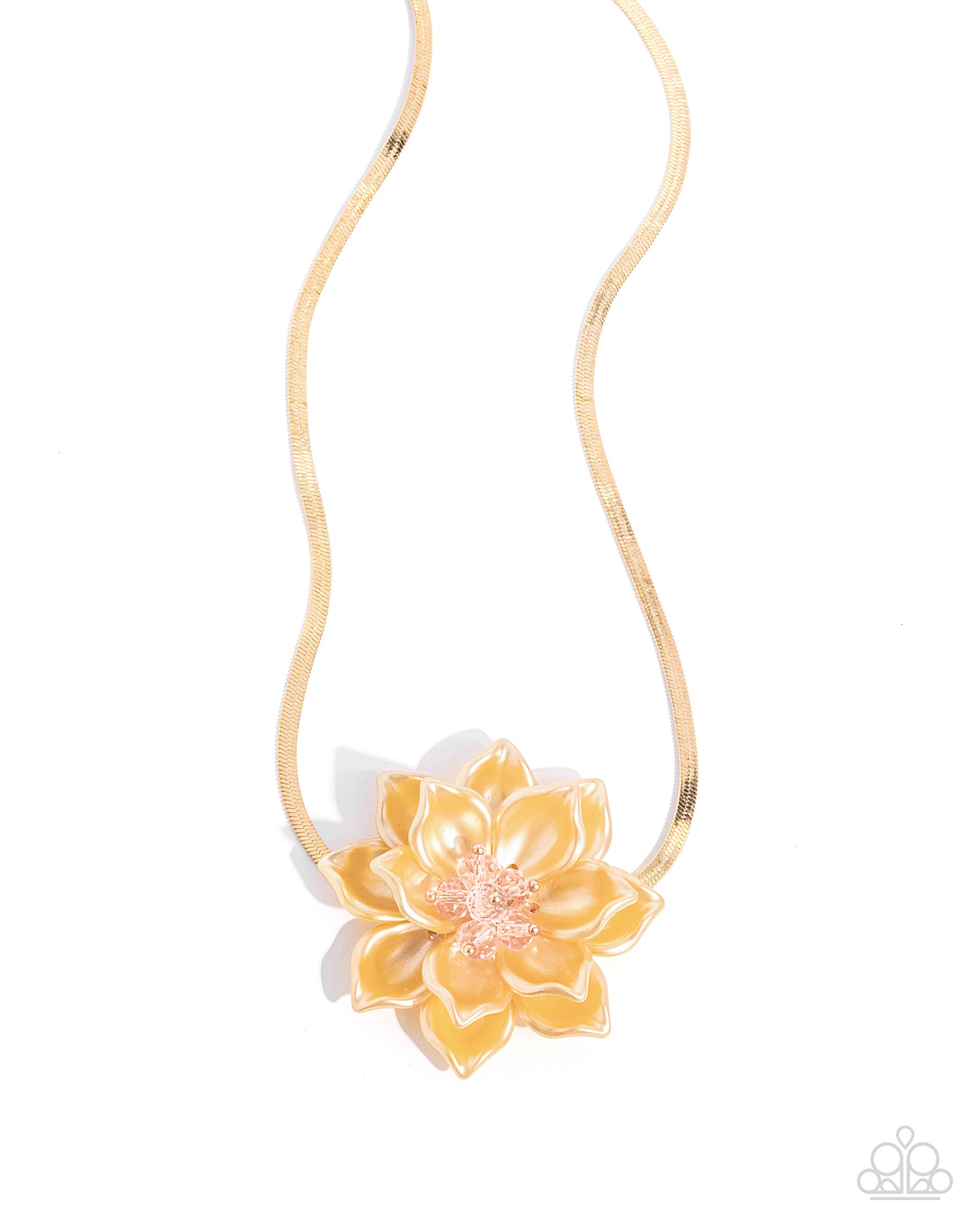 COMING SOON Paparazzi Banquet Blossom - Yellow Necklace