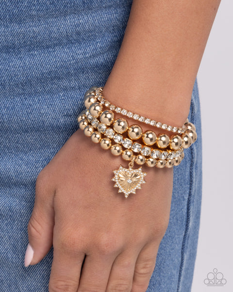 COMING SOON Paparazzi Excessive Elegance - Gold Bracelet