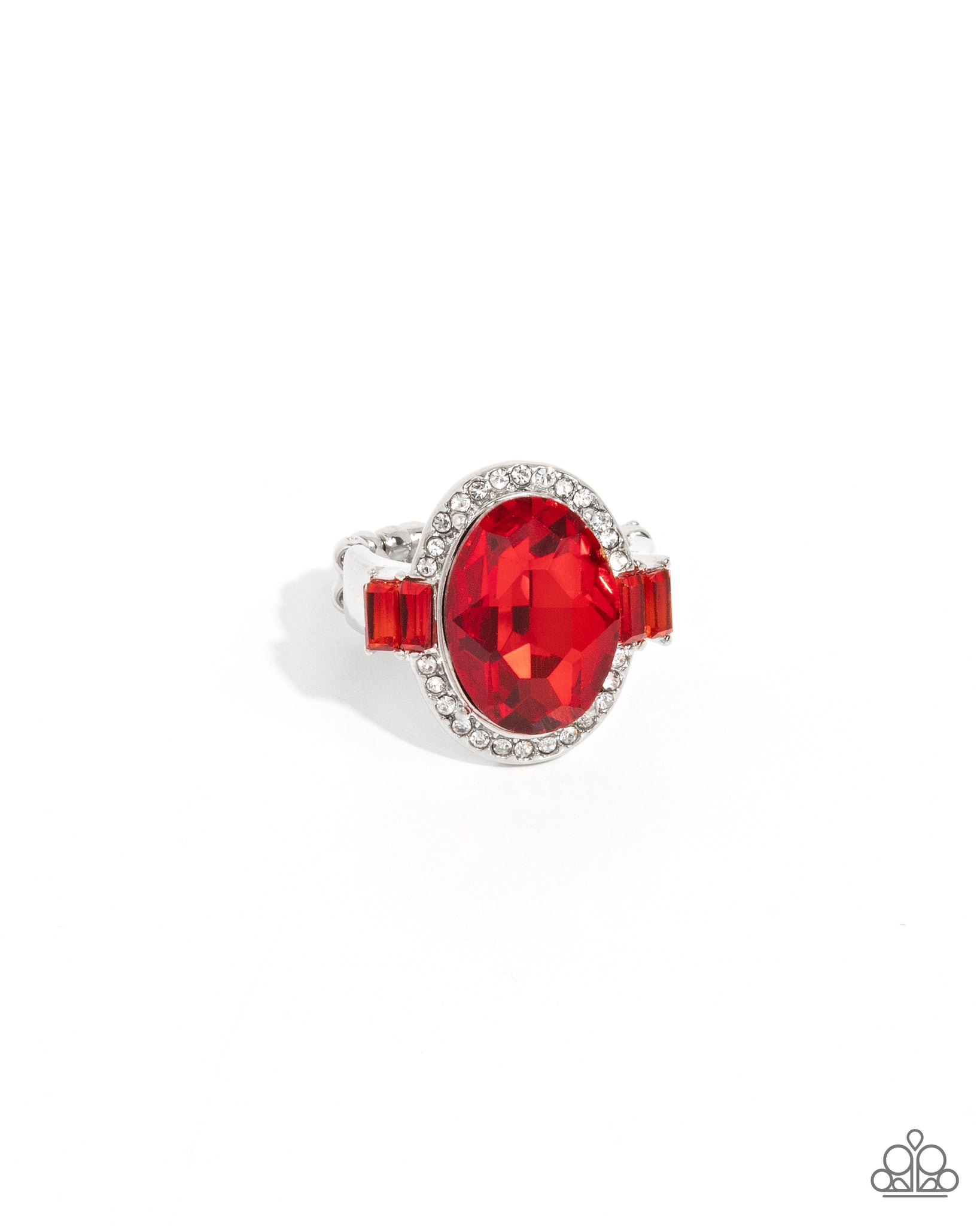 COMING SOON Paparazzi Stubborn Shimmer - Red Ring