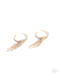 COMING SOON Paparazzi Jaw-Dropping Jubilee - Gold Earrings