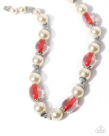 COMING SOON Paparazzi 
Regency Era - Red Necklace