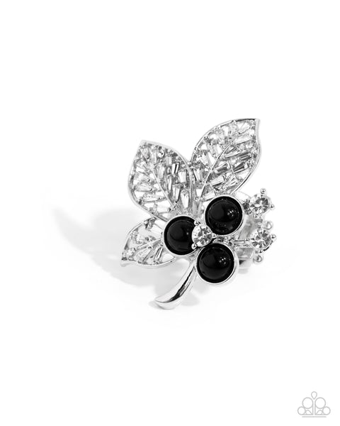 COMING SOON Paparazzi Luminescent Leaves - Black Ring