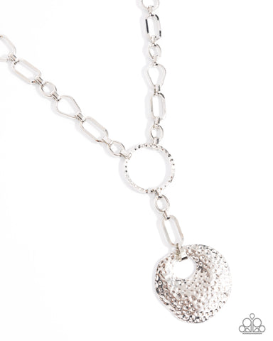 COMING SOON Paparazzi  
Well Worn - Silver Necklace
