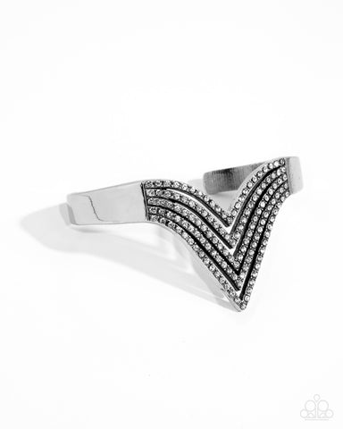 Pressure Point Cuff White Bracelet