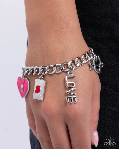 Paparazzi Valentines Variety - Multi Charm Bracelet