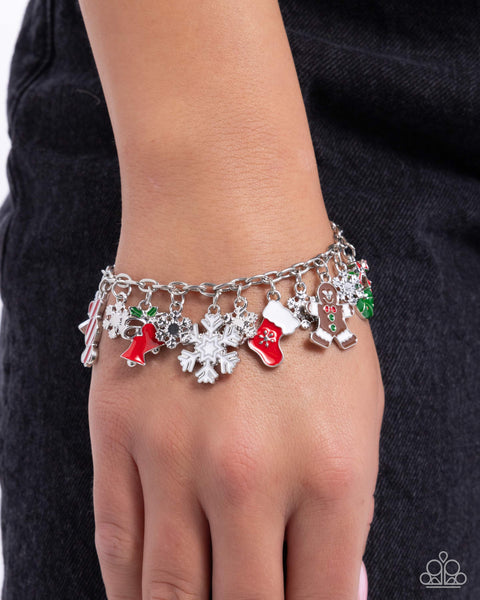 COMING SOON Paparazzi Christmas Cascade - Multi Bracelet