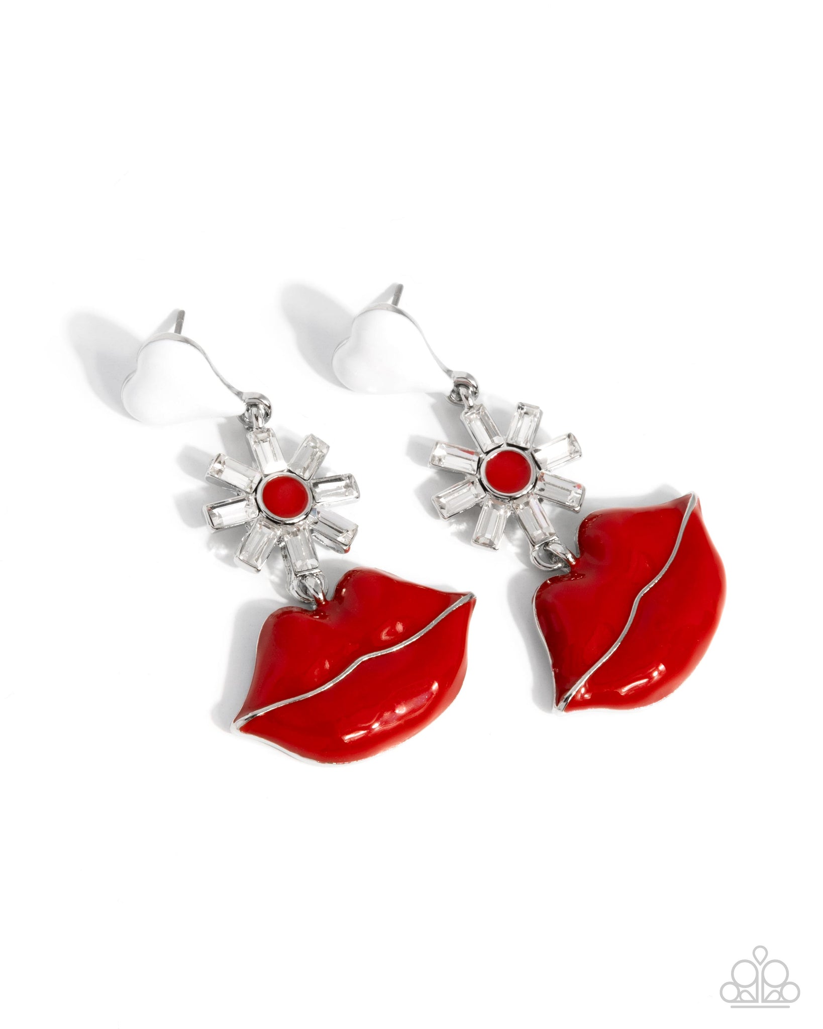 COMING SOON Paparazzi Let Me Kiss You - Red Earrings