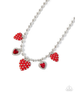 COMING SOON Paparazzi Mutual Affection - Red Heart Necklace