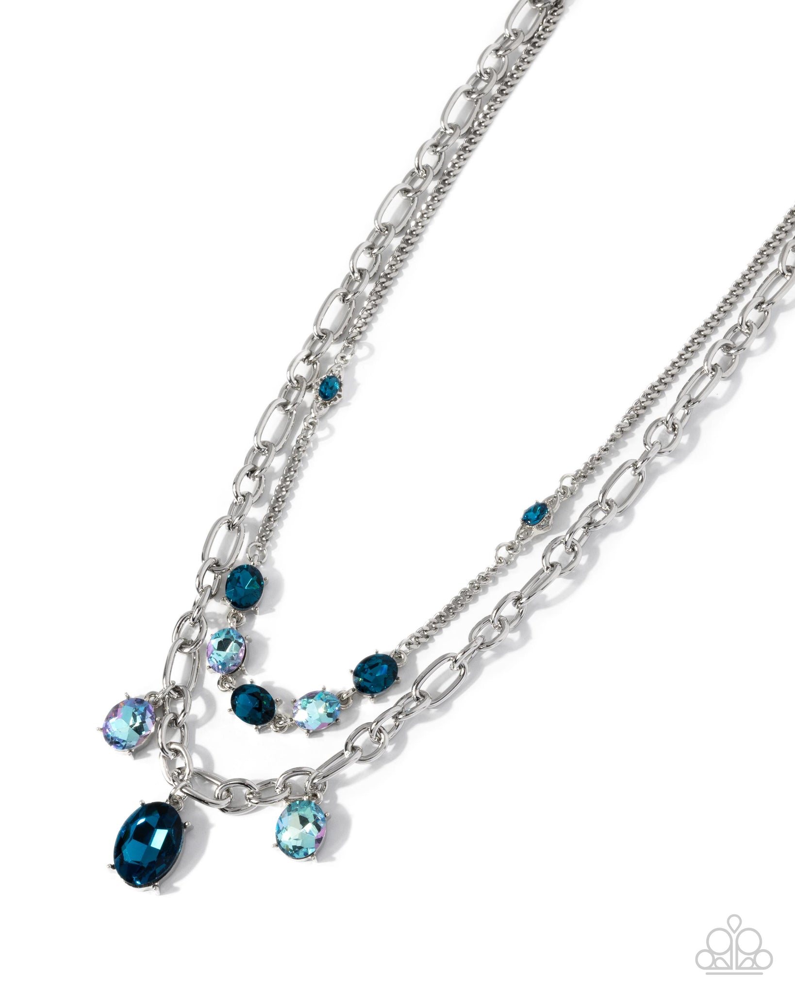 COMING SOON Paparazzi Just for this Moment - Blue Necklace
