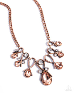 COMING SOON Paparazzi Infinity Institute - Copper Necklace