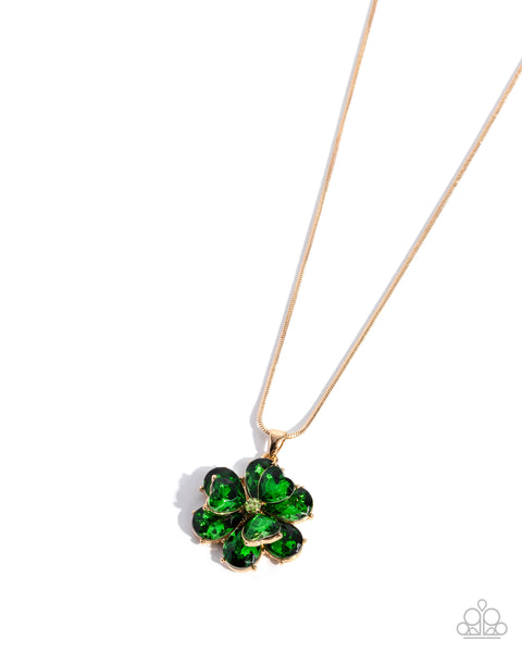 COMING SOON Paparazzi Fortunate Favor Necklace and Fortunate Fanfare Ring Green Set