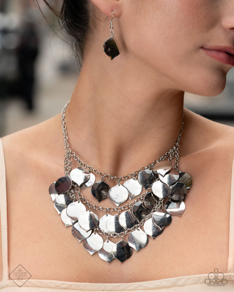 COMING SOON Paparazzi Intrepid Icon - Silver Necklace