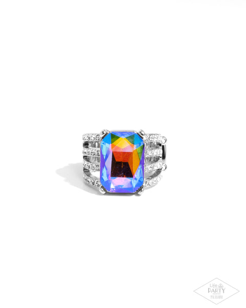 Paparazzi Expect Heavy REIGN - UV Shimmer Multi Ring