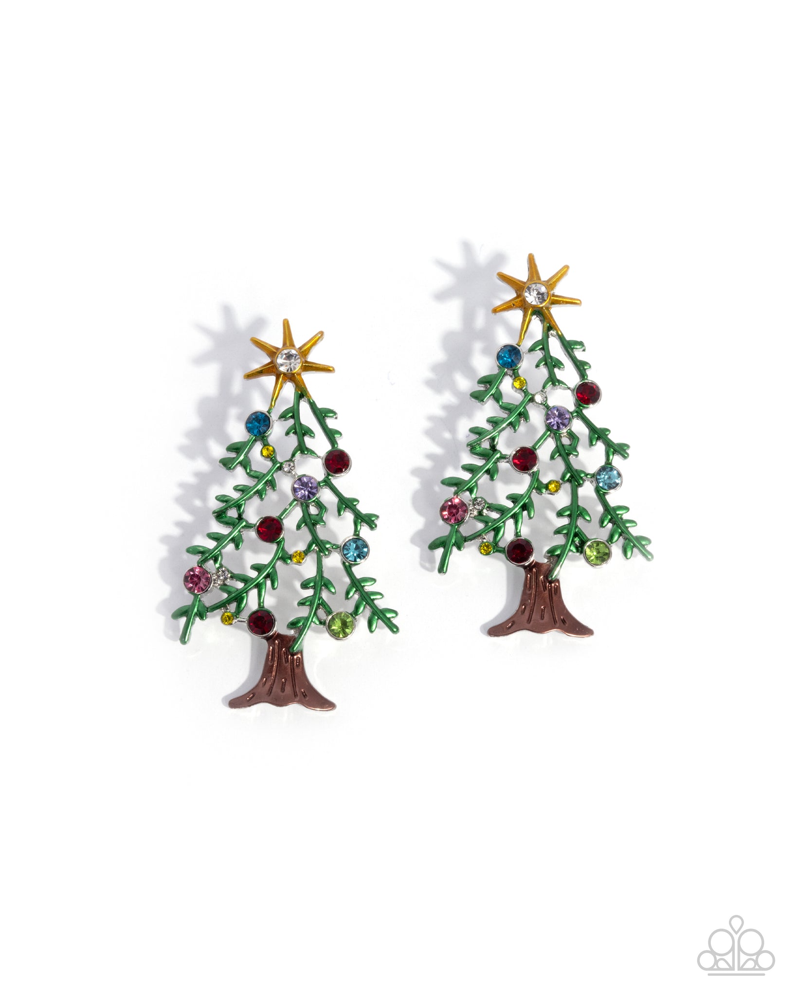 COMING SOON Paparazzi Christmas Credentials - Multi Earrings