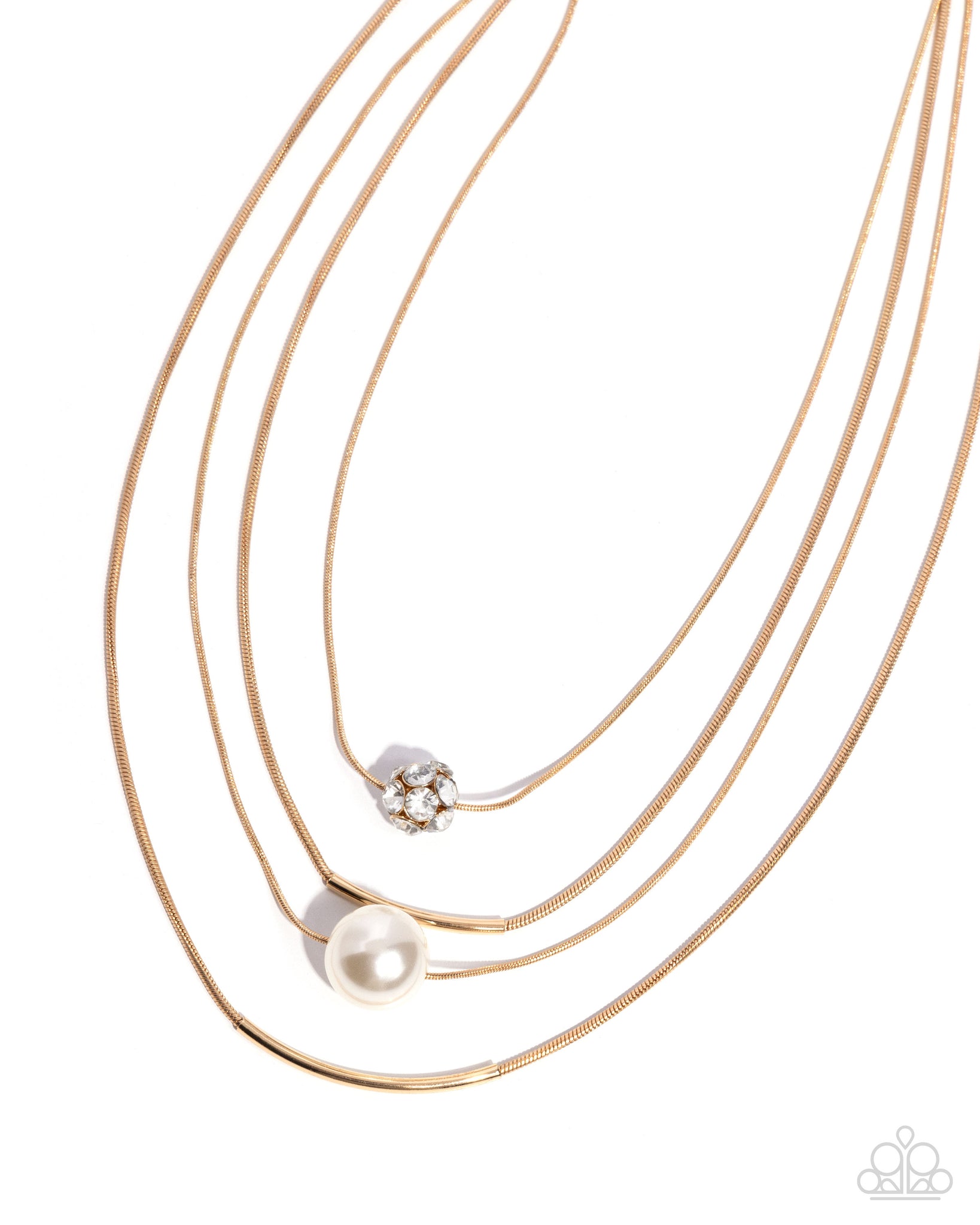 COMING SOON Paparazzi Phenomenal Pearls - Gold Necklace