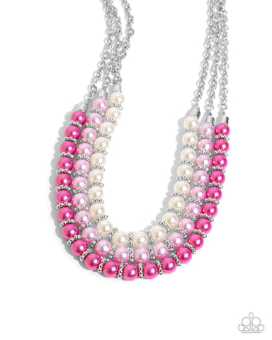 COMING SOON Paparazzi Promising Promenade - Pink Necklace