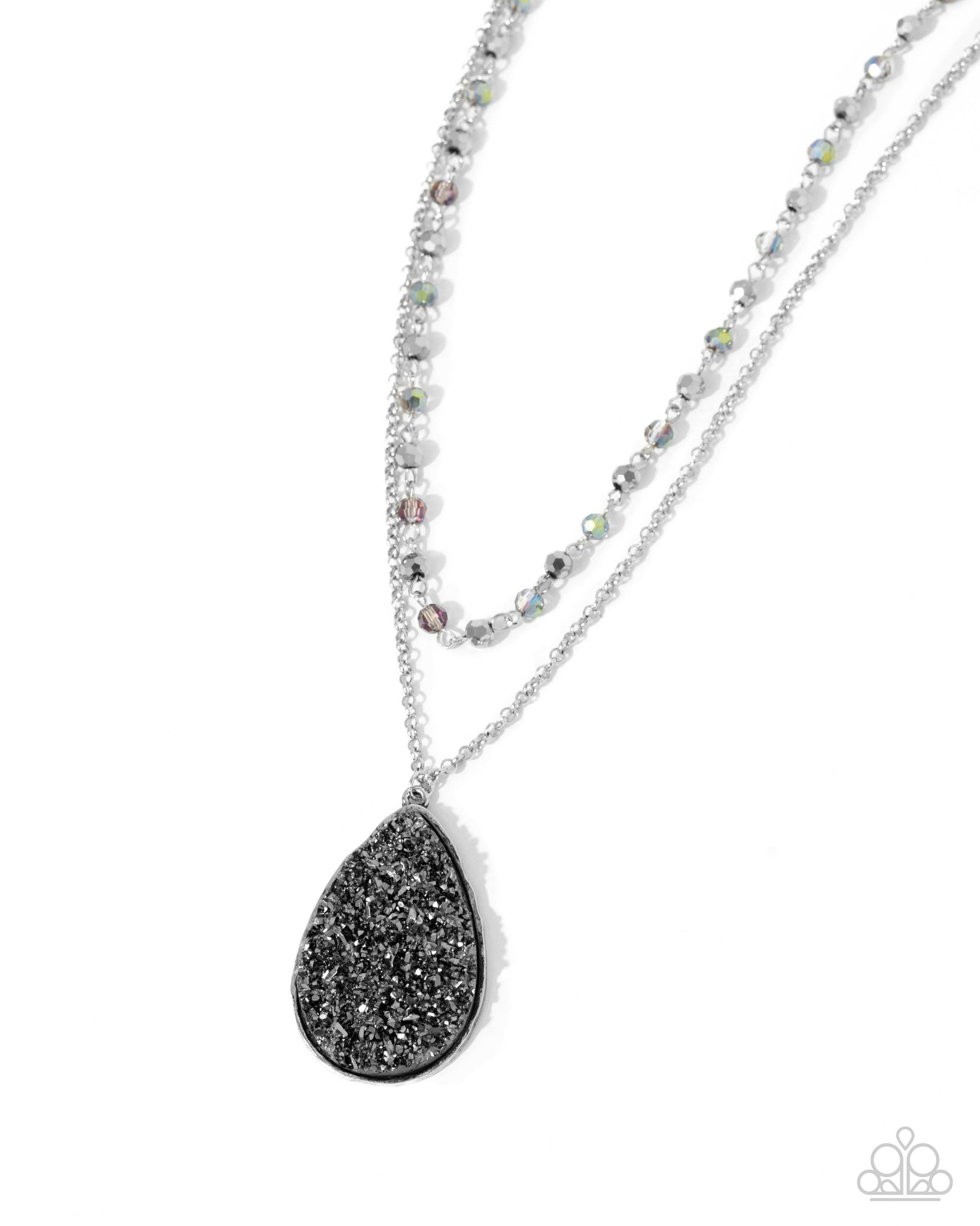 COMING SOON Paparazzi Druzy Delight - Silver Necky